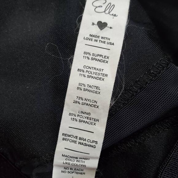 Ellie Activewear Tank Racerback Top Pink Blue Size Small - Picture 3 of 5